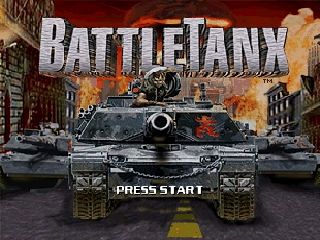 Battletanx title screen for Nintendo 64